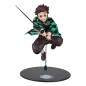 Preview: Zum Anime/Manga "Demon Slayer: Kimetsu no Yaiba" kommt diese detailreiche Statue aus PVC. Sie ist ca. 30 cm groß und wird mit weiterem Zubehör und Base in einer Fensterbox geliefert.